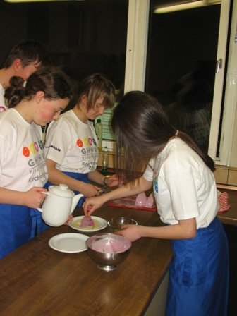 Kochwettbewerb Präsentation